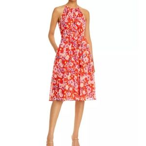 Eliza J
Floral Print Halter Dress